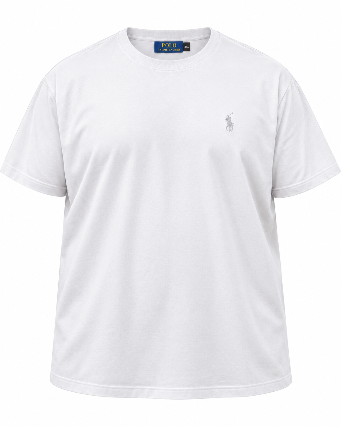 تی شرت یقه گرد Polo — سفید